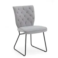 Niehoff Malta Schalenstuhl strapazierfähig schwarz