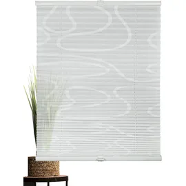 MYDECO Plissee FREE MOVE 60 x 130 cm weiß