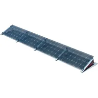 venturama solar Flachdach Aufständerung Set für 4 PV Module