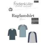 Fadenkäfer Papierschnittmuster Raglanshirt Herren