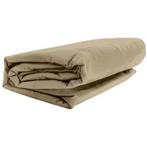 GMD Living Spannbettlaken Jersey-Elasthan 180 x 200 - 200 x 220 cm cappuccino