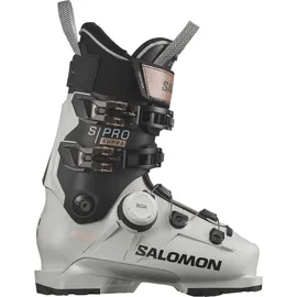 Salomon S/Pro Supra Boa 105 W Gw 24/25 Damen Skischuhe ALP. BOOTS gray Aurora/Black/Pink Gold, 27)