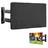 kwmobile 32" TV Outdoor TV Abdeckung Schwarz