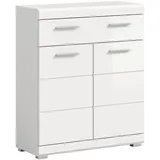 VCM Scout Badschrank 2 Türen, 1 Schublade Weiß