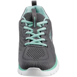 SKECHERS Graceful - Get Connected Wide Fit Charcoal / Green 38
