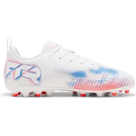Puma Future 8 Play MG Kinder puma white/puma black/glowing red 31