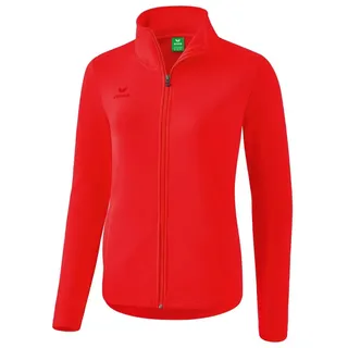 Erima Damen Basic Sweatjacke, Rot, 38 EU