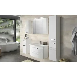 Sconto Waschtischkombination 84 x 53,7 x 46 cm Weiß