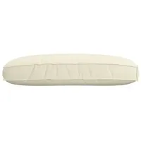 VidaXL Paletten-Sitzkissen Creme 120x80x12 cm Oxford-Gewebe