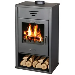 EEK A Kaminofen Victoria Triumph mit XL-Brennraum schwarz– 15kW