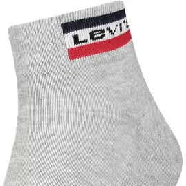 Levi's Sport Mid Cut Socken 2 Paar Grau 39-42