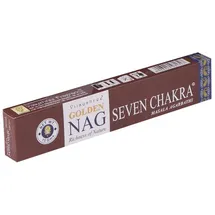 Saraswati Golden Nag 7 Chakra Räucherstäbchen 15 g