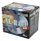 10 Maxell CD-RW Rohlinge XL-II Music Digital Audio