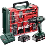 Metabo SB 18 inkl. 78-teilig Zubehörset, 2 Akkus und Ladegerät