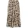 Cartoon Maxirock Damen Animalprint Beige/Khaki 36