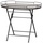 Siena Garden Prato Serviertisch 68 x 41 cm schwarz matt/bunt