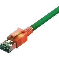 EasyLan CS1OGADAD0100 Netzwerkkabel, Patchkabel, DualBoot, S/FTP Grün 10 m