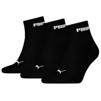 Puma 3P Unisex New Generation Cushioned Quarter Sock Schwarz