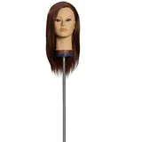 Limage  Übungskopf Nicola 35 cm dunkelblond mit indischem Echthaar