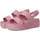 Crocs Brooklyn Woven Upper LW Sandalen, Rosette, 36/37 EU