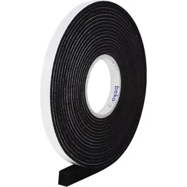 Beko KP-Band 150plus 6/15 schwarz vorkomprimiertes Dichtband für Fuge 2-6 mm Karton = 20 Rollen à 12 m