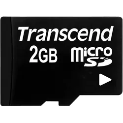 Transcend - Flash-Speicherkarte - 2 GB - microSD