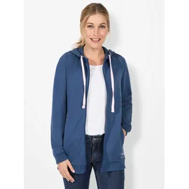 Casual Looks WITT WEIDEN "Sweatjacke", in dunkelblau | Gr. 44