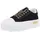 Ital-Design High-Top Damen Schwarz/Weiß 40