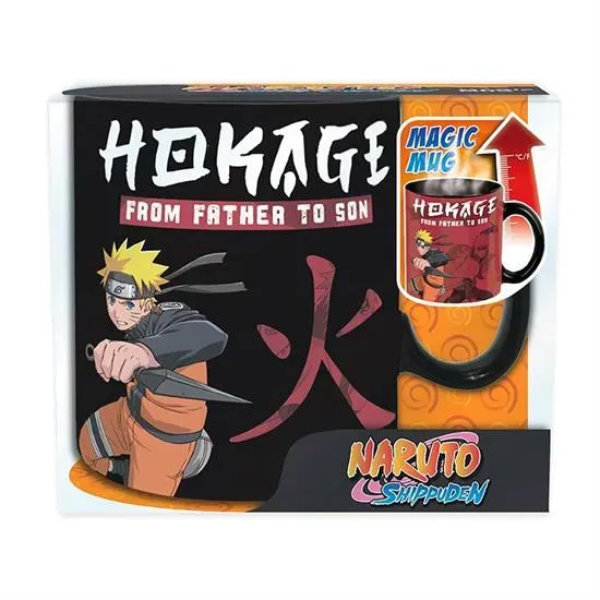 Naruto Shippuden - Tasse Tasse mit Thermoeffekt "from father to son"