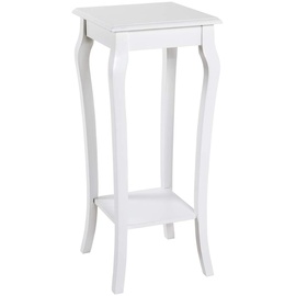 Haku-Möbel HAKU Möbel Beistelltisch weiß 30,0 x 30,0 x 71,0 cm