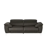 Max Schelling Einzelsofa aus Echtleder Vita , braun , Maße (cm): B: 216 H: 93 T: 105.0