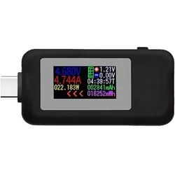 USB Tester KWS-1902C für USB-C, 4-30V, OLED Display