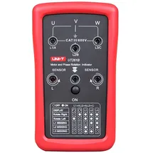 UNI-T UT261B Phasensequenzprüfer Rot Und Grau