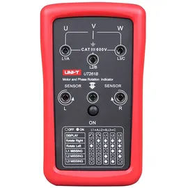 UNI-T UT261B Phasensequenzprüfer Rot Und Grau
