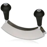 Kelomat Wiegemesser 17 cm Silber/Schwarz