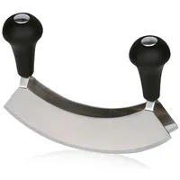 Kelomat Wiegemesser 17 cm Silber/Schwarz