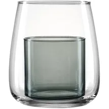 Ritzenhoff & Breker Windlicht Duo Glas Grau
