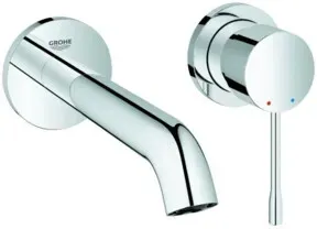 Grohe Fertigmontageset Essence UP-2-L-Waschtischmischer, Ausl. 18,3cm, chrom