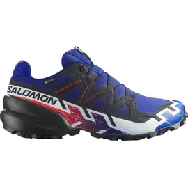 Salomon SPEEDCROSS 6 GTX - Hr., surf the web/fiery red/white 44
