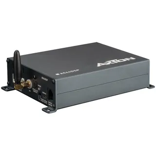 Axton A544DSP: 4-Kanal Verstärker mit 10 DSP-Kanälen, optischer Eingang, Endstufe verlinkbar, ausgestattet mit Handy App-Steuerung, Bluetooth Audiostreaming, Hi-Res Audio optional