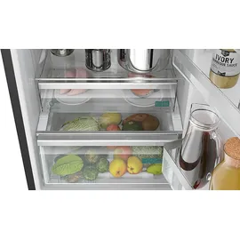 Siemens iQ300 KG39N2LAF Kühl-Gefrierkombination (363 l, 2030 mm hoch, Dark Inox)