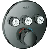 Grohe Grohtherm SmartControl Duschthermostat rund für 3 Verbraucher Messing 29121A00