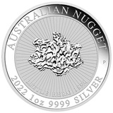 Perth Mint 1 Unze Silbermünze 1oz Nugget-Little Hero 2022