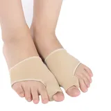 LINXIU Hallux Valgus Schiene Socken, Hallux Valgus Zehenspreizer Korrektur Schiene Zehenkorrektor Hammer Zehe Schmerzlinderung 1 Paar