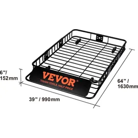 Vevor Dachgepäckträger Korb Universal