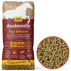deukavallo Top InForm 25kg - Ergänzungsfutter für schwerfuttrige und sportlich aktive Pferde