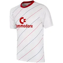 Copa FC Bayern München Retrotrikot 1985/86 weiß Herren Gr. XL