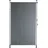 Garden Pleasure Garten-Paravent 150 x 316 cm grau Aluminium