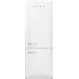 FAB38RWH6 Retro Design Kühlschrank im Stil der 50er Jahre - 70 cm breit - Farbe Weiß - Rechtsanschla