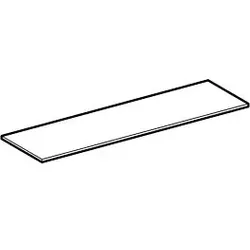 Geberit Glaseinlegboden Mitte 595190000 Option Spiegelschrank Plus, Modell 800321